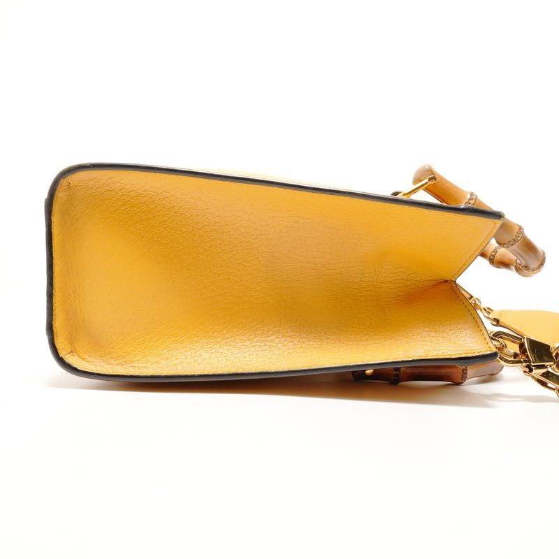 Gucci Handbag Diana Small Bamboo 3way