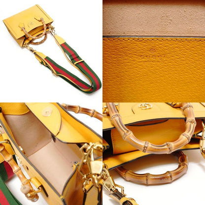 Gucci Handbag Diana Small Bamboo 3way