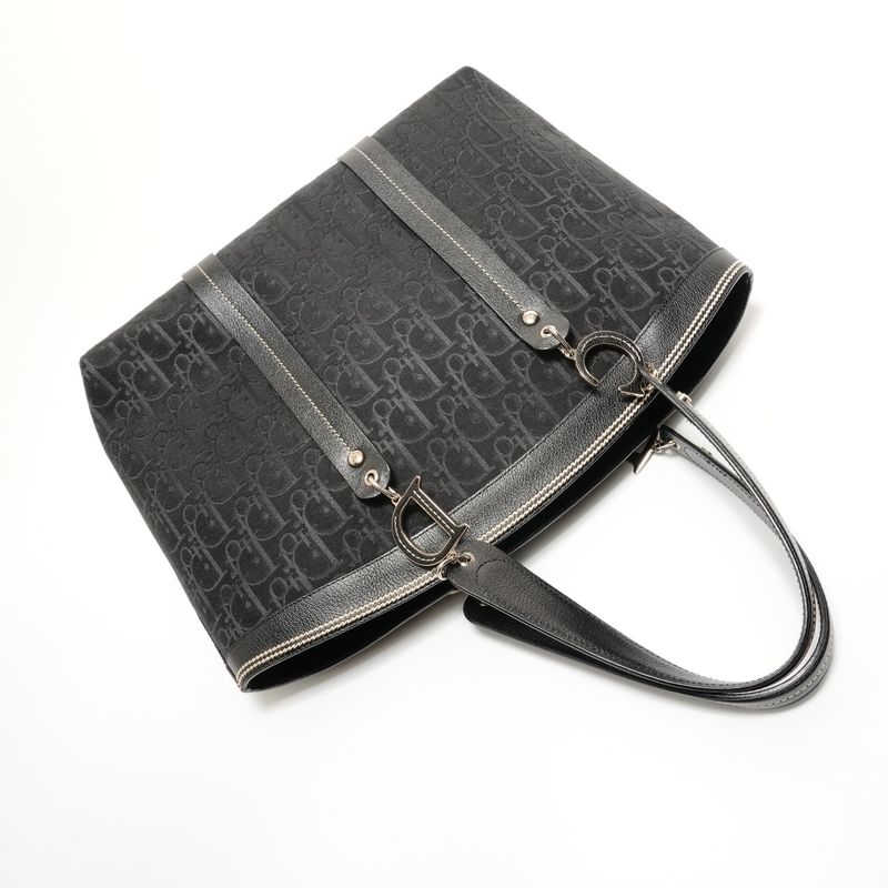 Dior Handbag Flower Trotter Canvas