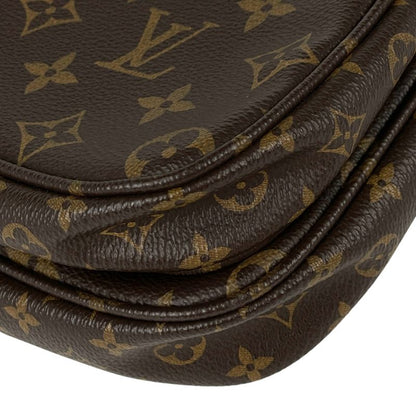 Louis Vuitton Multi Pochette Strap Detachable Shoulder Bag Monogram Brown Rose