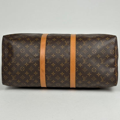 Louis Vuitton Keepall 50 Boston Bag Monogram Brown