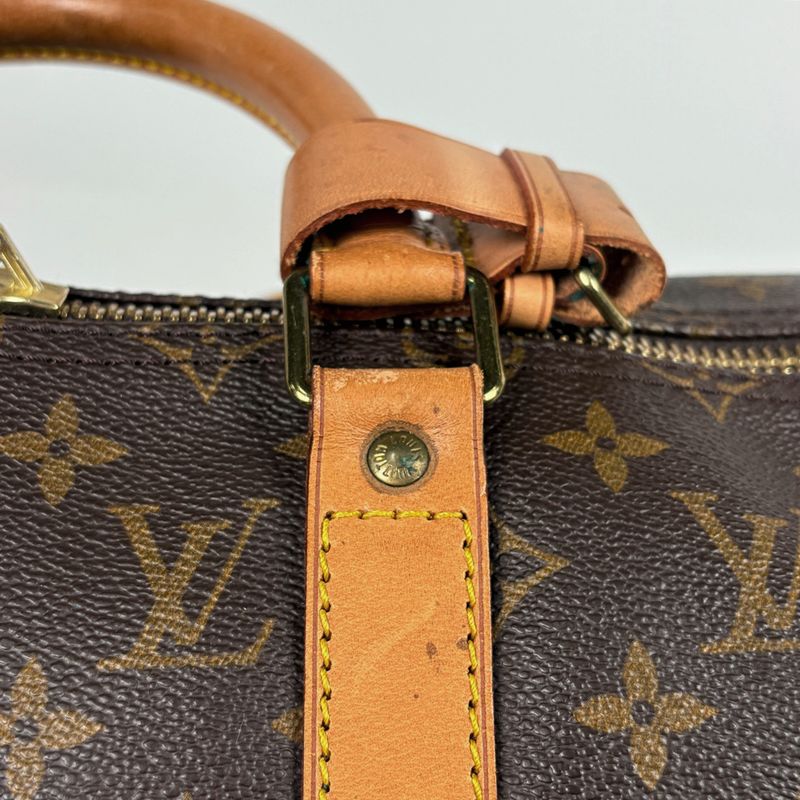 Louis Vuitton Keepall 50 Boston Bag Monogram Brown