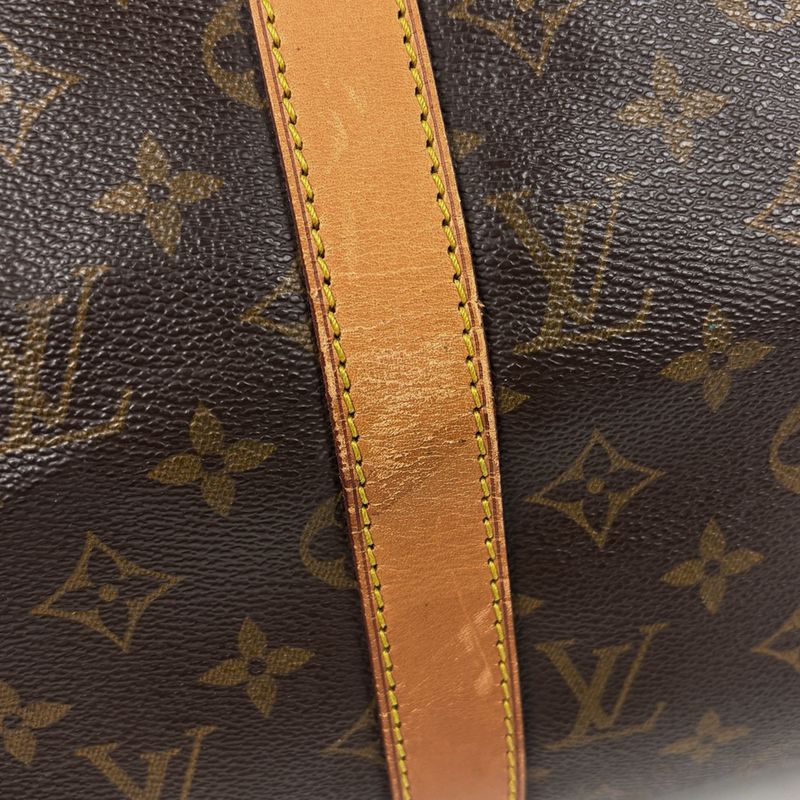Louis Vuitton Keepall 50 Boston Bag Monogram Brown