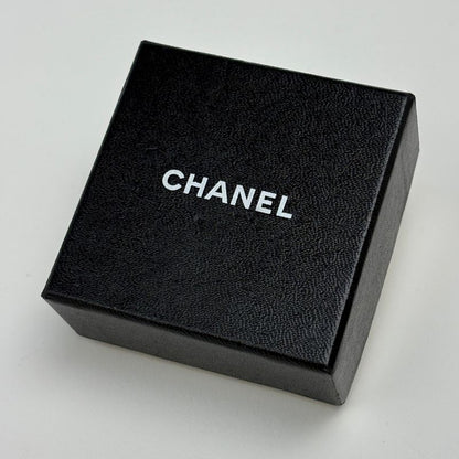 Chanel CC Logo Earrings Turnlock Gold Plated