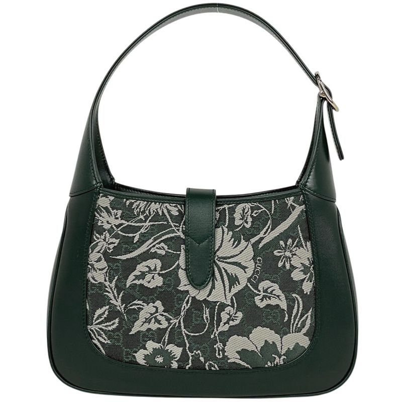 Gucci Jackie Small Shoulder Bag Nishijin Textile Hosoo Collaboration Leather