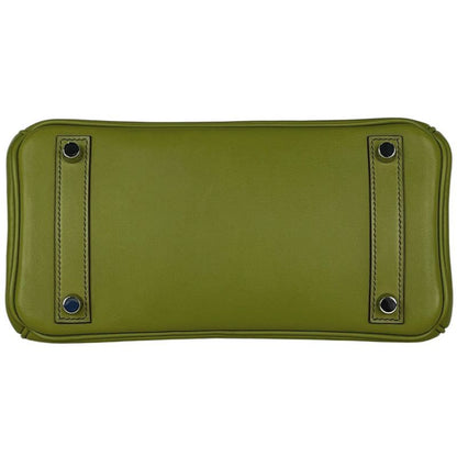 Hermes Birkin 25 Handbag Anise Green