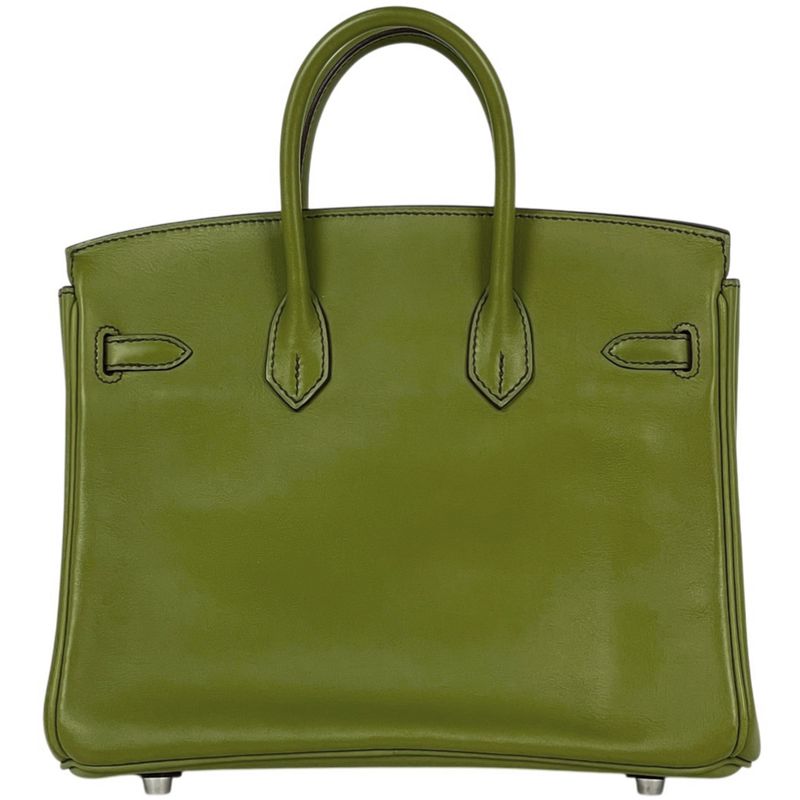 Hermes Birkin 25 Handbag Anise Green