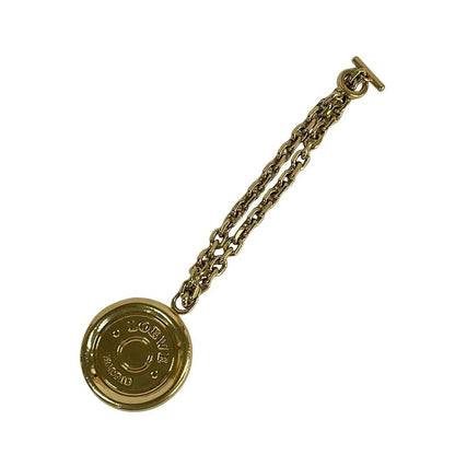 Loewe Key Holder Gold Keychain