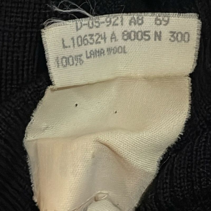 Versace Gianni Long Sleeve Sweater 4 XL Black Pink Turtleneck