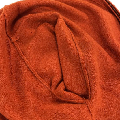 Hermes Cardigan SM Orange Long Sleeve Zip Up Cashmere