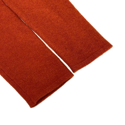 Hermes Cardigan SM Orange Long Sleeve Zip Up Cashmere