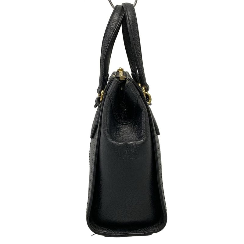 Gucci Handbag Ophidia Black Green Red Leather
