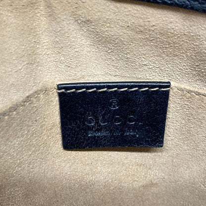 Gucci Handbag Ophidia Black Green Red Leather