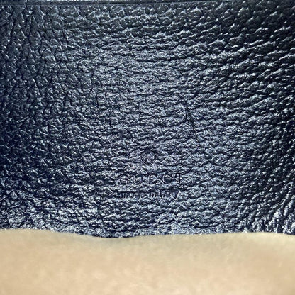 Gucci Ophidia GG Mini Bag Navy Ivory Red Leather