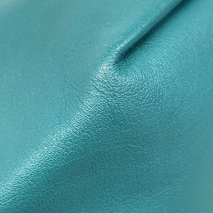 Bottega Veneta Handbag Double Knot Blue Green Leather