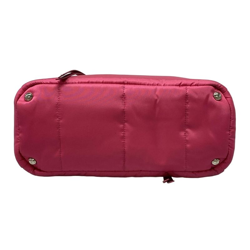 Prada Tote Tessuto Bomber Pink Leather