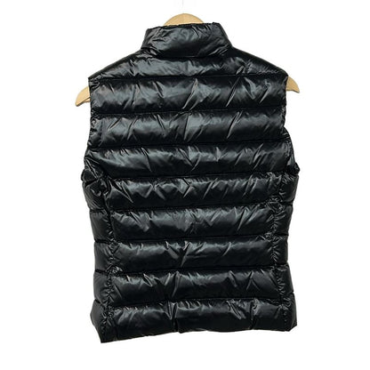 Moncler Down Vest 1 S Ghany Black Zip Up Autumn Winter