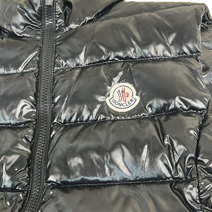 Moncler Down Vest 1 S Ghany Black Zip Up Autumn Winter