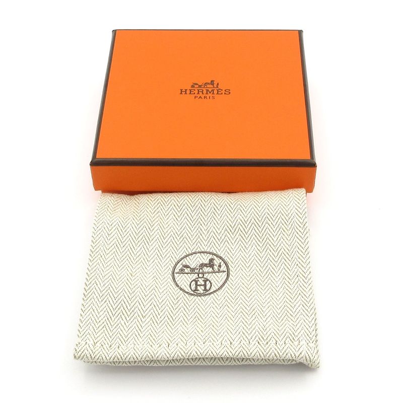 Hermes Bangle Clic Clac Pink Gold Grey Bracelet