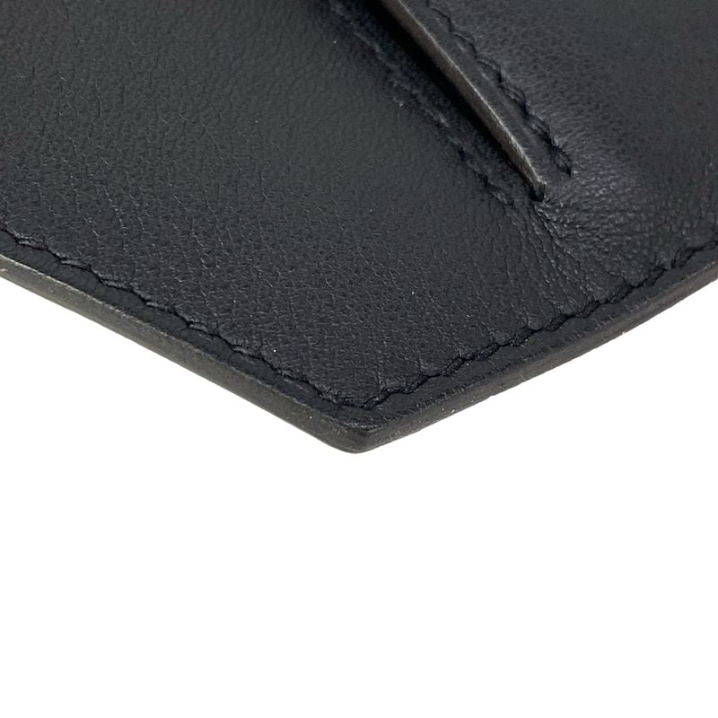 Hermes Waist Pouch Elan Pocket 24 Black Silver