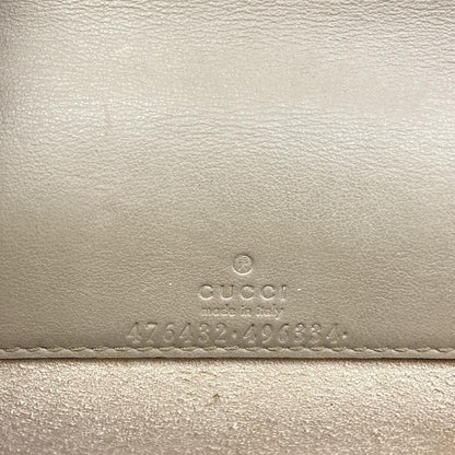 Gucci Shoulder Bag Dionysus GG Plus Supreme Dark Brown Beige Chain