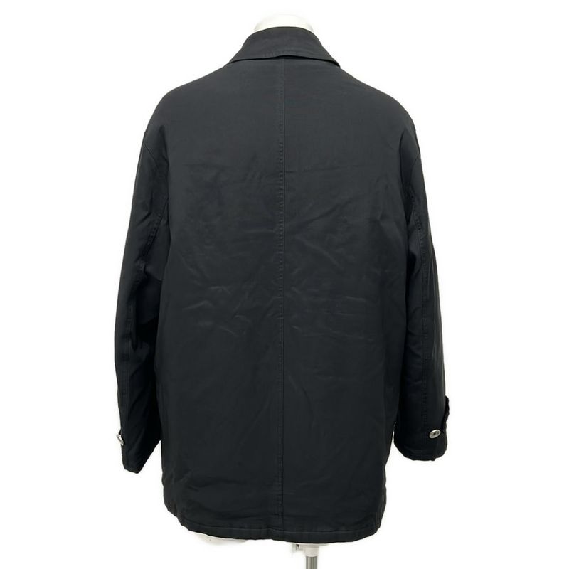 Hermes Jacket 50 XL Black Long Sleeve Zip Up Spring Autumn