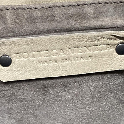 Bottega Veneta Handbag Mini Top Handle Bag Gray Leather