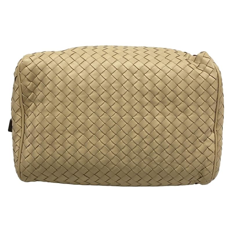 Bottega Veneta Handbag Mini Top Handle Bag Gray Leather