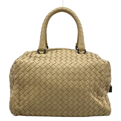 Bottega Veneta Handbag Mini Top Handle Bag Gray Leather