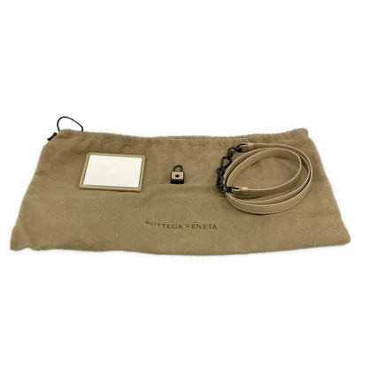 Bottega Veneta Handbag Mini Top Handle Bag Gray Leather