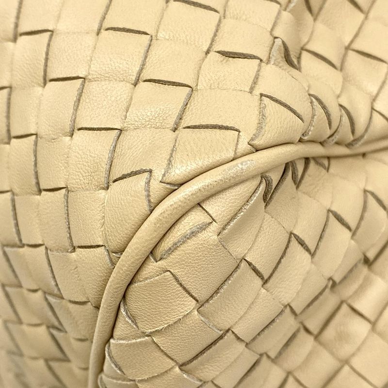 Bottega Veneta Handbag Mini Top Handle Bag Gray Leather
