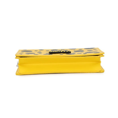 Louis Vuitton Chain Wallet Epi Infinity Dot LV Yk Portefeuille Twist Yayoi