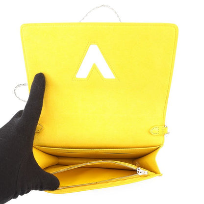 Louis Vuitton Chain Wallet Epi Infinity Dot LV Yk Portefeuille Twist Yayoi