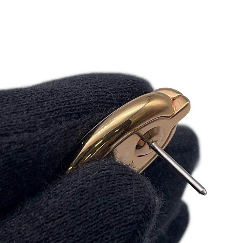 Hermes Earrings Mini Maillon Cles Pink Gold