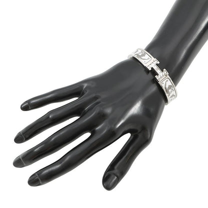 Hermes Bracelet Click PM Attracted by the Charm of Orpheus White Silver