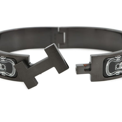 Hermes Bracelet Click HH Metallic Black