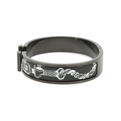 Hermes Bracelet Click HH Metallic Black