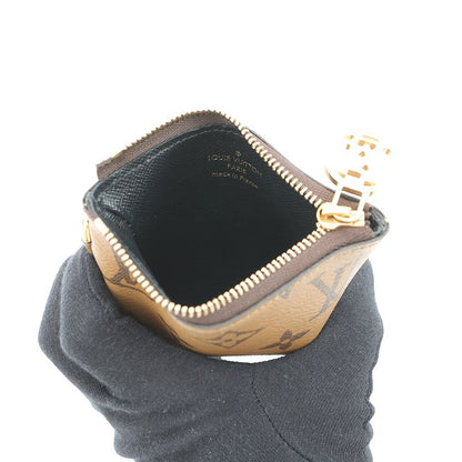 Louis Vuitton Pouch Monogram Reverse Giant Pochette Trio Coin Case Black
