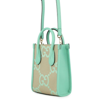 Gucci Jumbo GG Canvas Mini Tote 2-Way Shoulder Bag