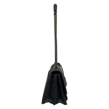 Saint Laurent Paris Shoulder Bag Sunset Black Chain