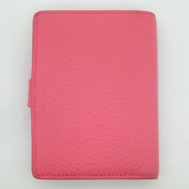 Louis Vuitton Vertical CP Wallet Fuchsia Pink Leather Bifold