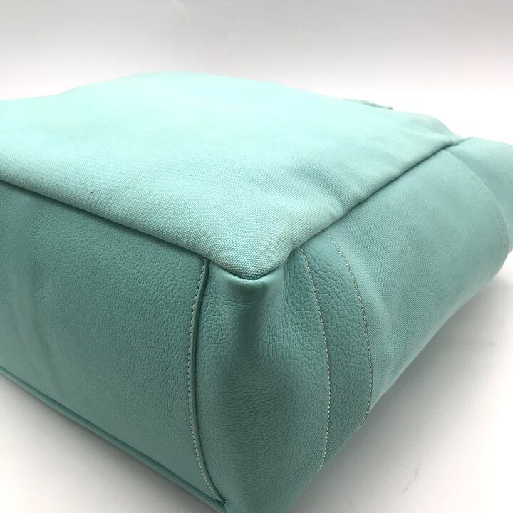 Tiffany & Co Canvas Tote Large Cobalt Blue Purse