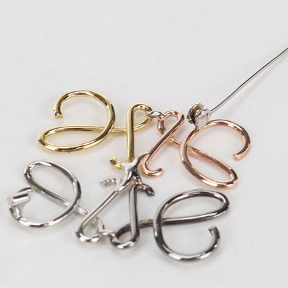Loewe Anagram Brooch Metal