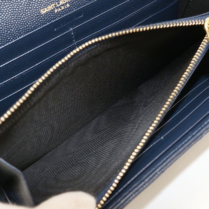 Saint Laurent Large Flap Wallet Cassandra Bifold Calf