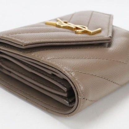 Saint Laurent Multifold Wallet Monogram Trifold Calf