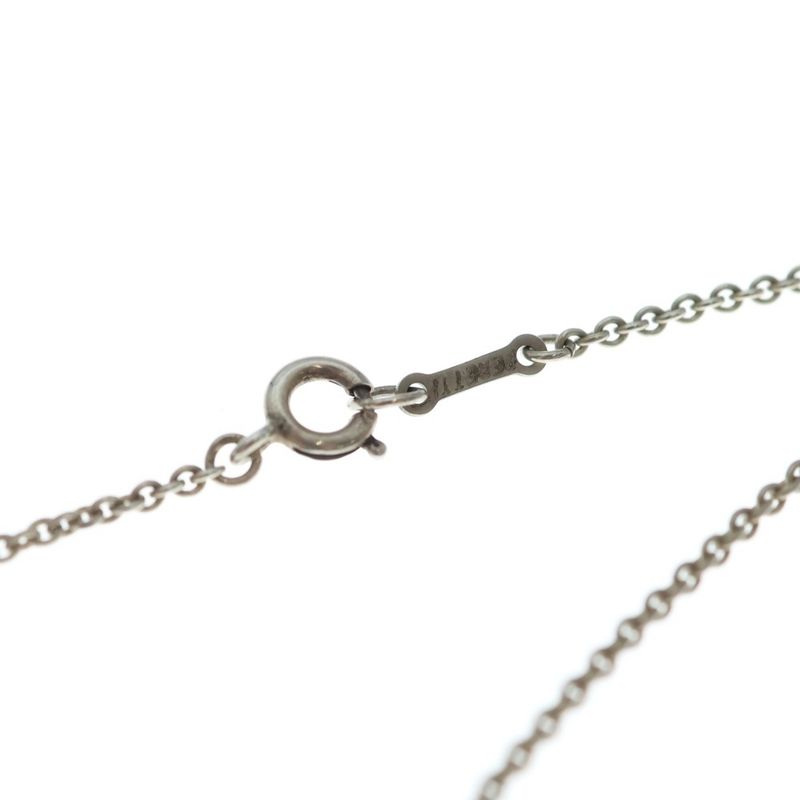 Tiffany & Co Apple Chain Pendant Necklace 925 Sterling Silver