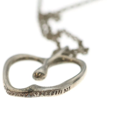 Tiffany & Co Apple Chain Pendant Necklace 925 Sterling Silver