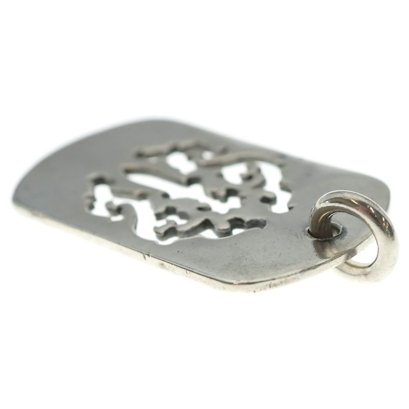 Chrome Hearts D Tag Lrg Dagger Old Vine Daga Cutout Dog Tag Large Pendant Top