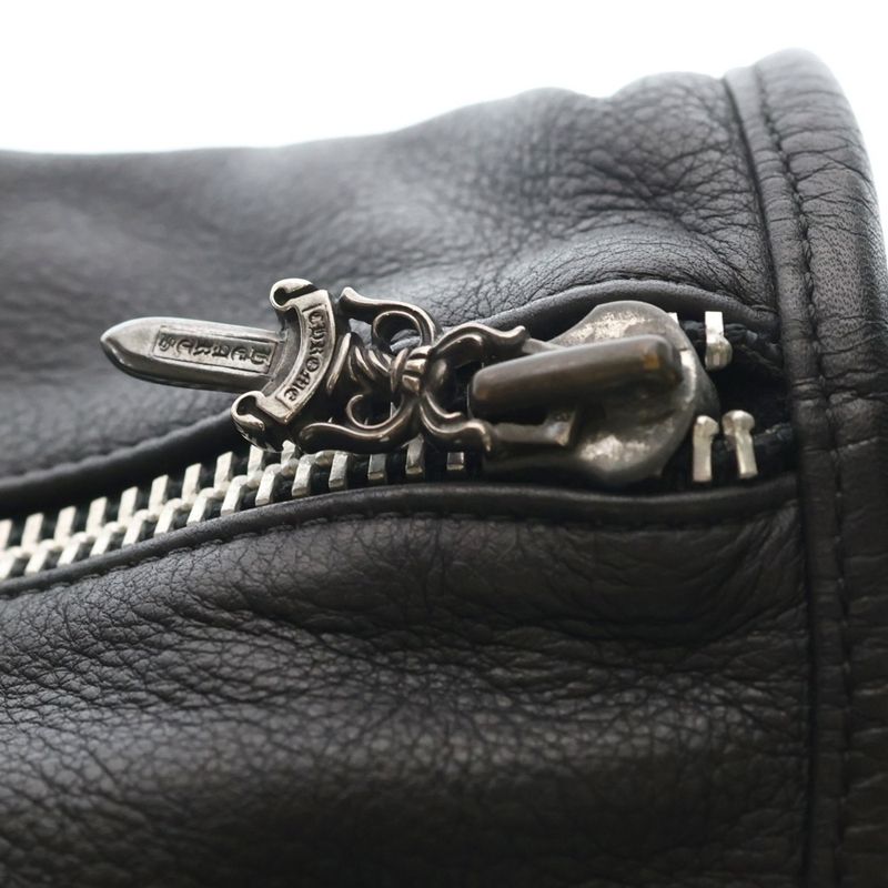 Chrome Hearts Gunslinger Messenger Bag Small CH Cross Black