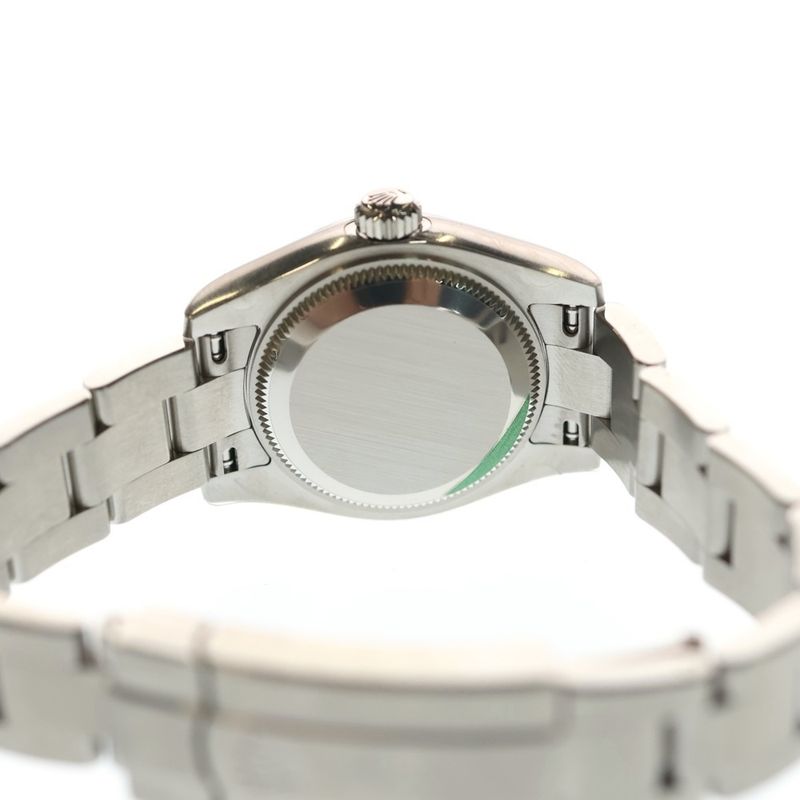 Rolex Oyster Perpetual 26 Silver Dial SS at Stainless Steel Automatic Winding